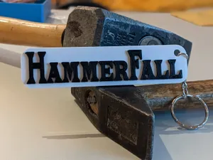 Hammer Fall Keychain