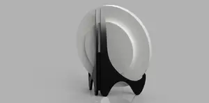 12cm (4.7 inch) plate stand