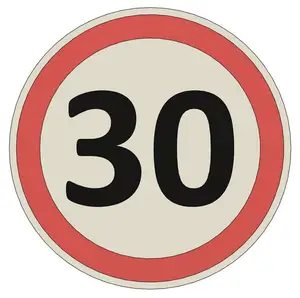 Speed birthday mark 30, 40, 50, 60, 70, 80