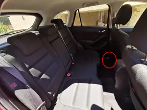 Mazda CX 5 seat belt cover
