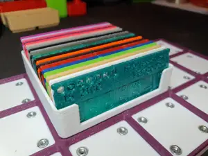 Gridfinity Filament Swatch Organizer