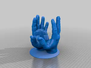 Hands as Phone Holder