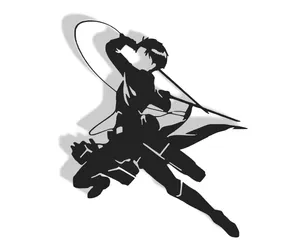 Levi Ackerman from Attack on Titan Decor