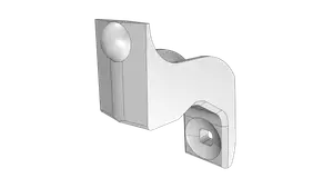 Fog Light Mount - Volvo 740, 760