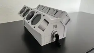 V8 Engine (Mechanical Movement)