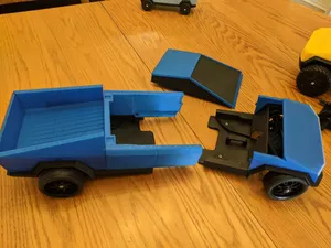 Tesla CyberTruck Body for OpenRC F1 RC Race Car