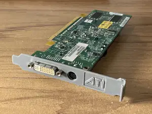 Full-length bracket for small form factor graphics cards
