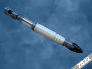 Doctor Who - Sonic Screwdriver 9-10th Doctor (The Ninth/The Tenth Doctor's) 2005 (NO SUPPORTS)