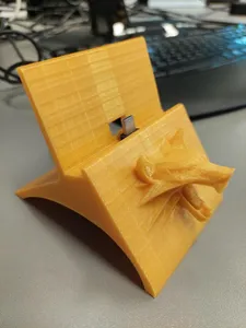 Witcher Wolf Medallion Phone Stand