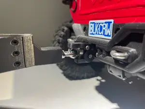 1:8 scale 1:10 scale pintle and pintle ball combo trailer hitch for 3d sets or universal, Rancher