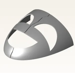 Gangle broken comedy mask