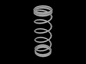 Lego Compatible (71953.dat) Spring for Technic Shock Absorber 6.5L Stiff