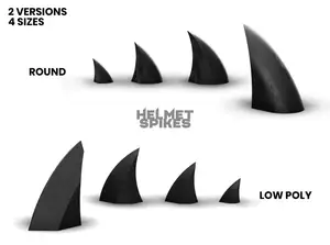 Spikes for helmet