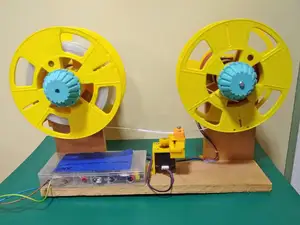 Respooler v0.1, Rewind your filament
