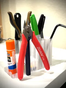 Flush cutter stand for Ultimate Vase Mode Desk Organizer
