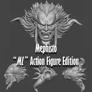 Mephisto ML custom head - action figures