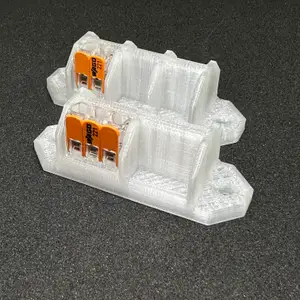 Wago 221 412 413 and 415 double / triple and single / double lined connector for 2020 / 3030 extrusions