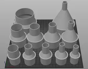 Vacuum hose adapters for all common sizes