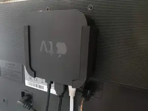 Apple TV mount (models 2017-2022) (HD/4K) tv or wall mount VESA 75