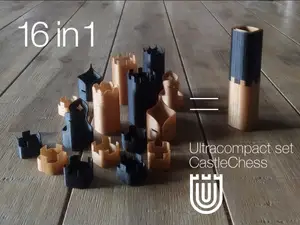 Ultracompact set CastleChess