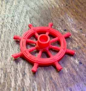 Ender 3 S1 Motor Visualizer Pirate Ship Wheel
