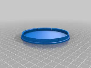 Dog Food Can Lid (1.2kg or 100mm diameter)