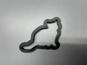 Cat cookie cutter