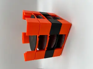 Gridfinity 125mm disc holder sandpaper