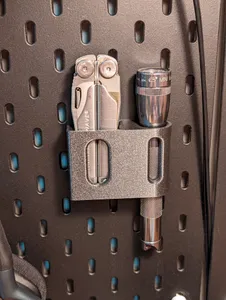 Skadis Leatherman and Mini-Mag holder