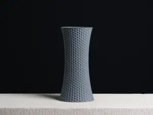 Trophy Vase | Hexagon Texture (Vase Mode)