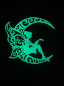 Fee auf dem Mond / fairy on moon