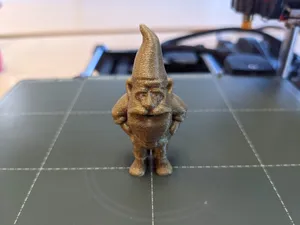 Protopasta Protognome Gnome Mascot updated with hex P logo mark on back