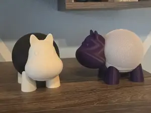 Echo Dot 4 Stand Alexa Mount Hippo, NEW divided version for easier printing