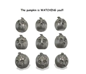 Pumpkin Whose Eyes Follow you - Vase Mode Version