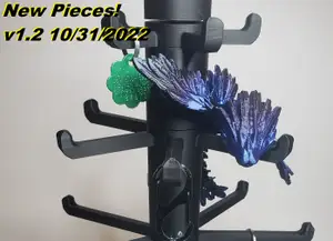 Mako's MakerRack - A Completely Modular Display for Keys, Rings and Other Things