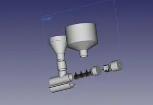 Bait boat auger