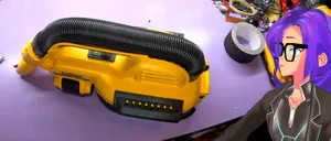 DeWalt vacuum DCV517 back/upwards vents