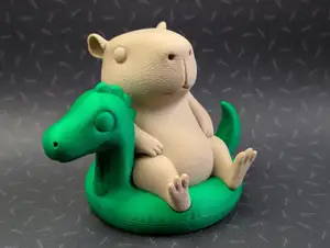 Capybara on Dinsoaur
