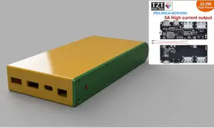 DIY powerbank with 2170 21700 cells 5A PCB