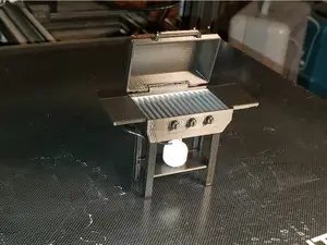 Model Gas Grill for Dioramas