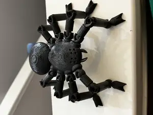 Posable Articulated Spider