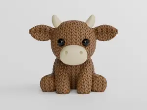 Knitted Cow