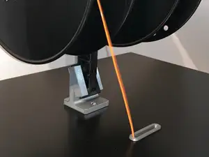Carrier for Spool Holder and Filament Guide for Prusa Lack Enclosure