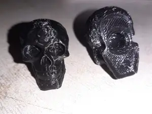 Celtic skull valve cap