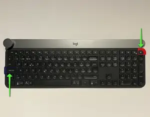 Logitech craft keyboard caps lock cover