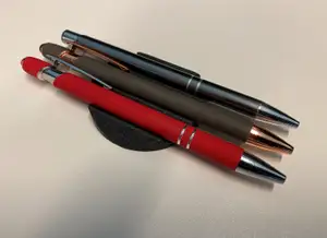 Flat Pen Holder - Desk Organizer