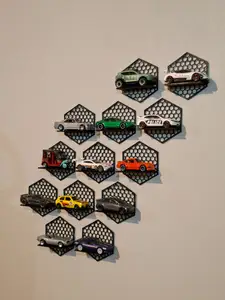 HotWheels Definitive Honey Comb Modular Wall Stand