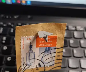Paper Plane Pin