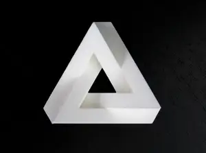 Impossible Triangle (tilted planes)