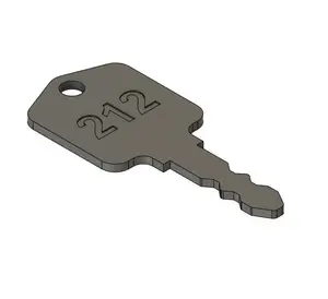Doosan/Daewoo Forklift key #212